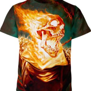 Ghost Rider Marvel Comics Shirt
