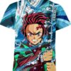 Agatsuma Zenitsu Water Demon Slayer Shirt