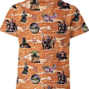 Boba Fett And Yoda Star Wars Shirt