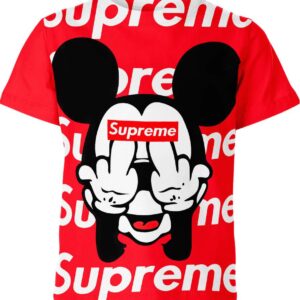 Mickey Mouse X Supreme Shirt
