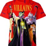 Disney Character Villains Shirt