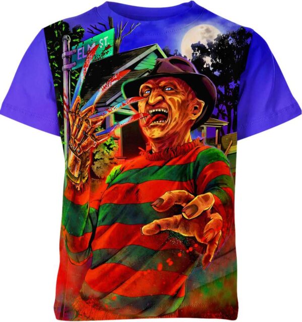 Freddy Krueger From A Nightmare On Elm Street Shirt