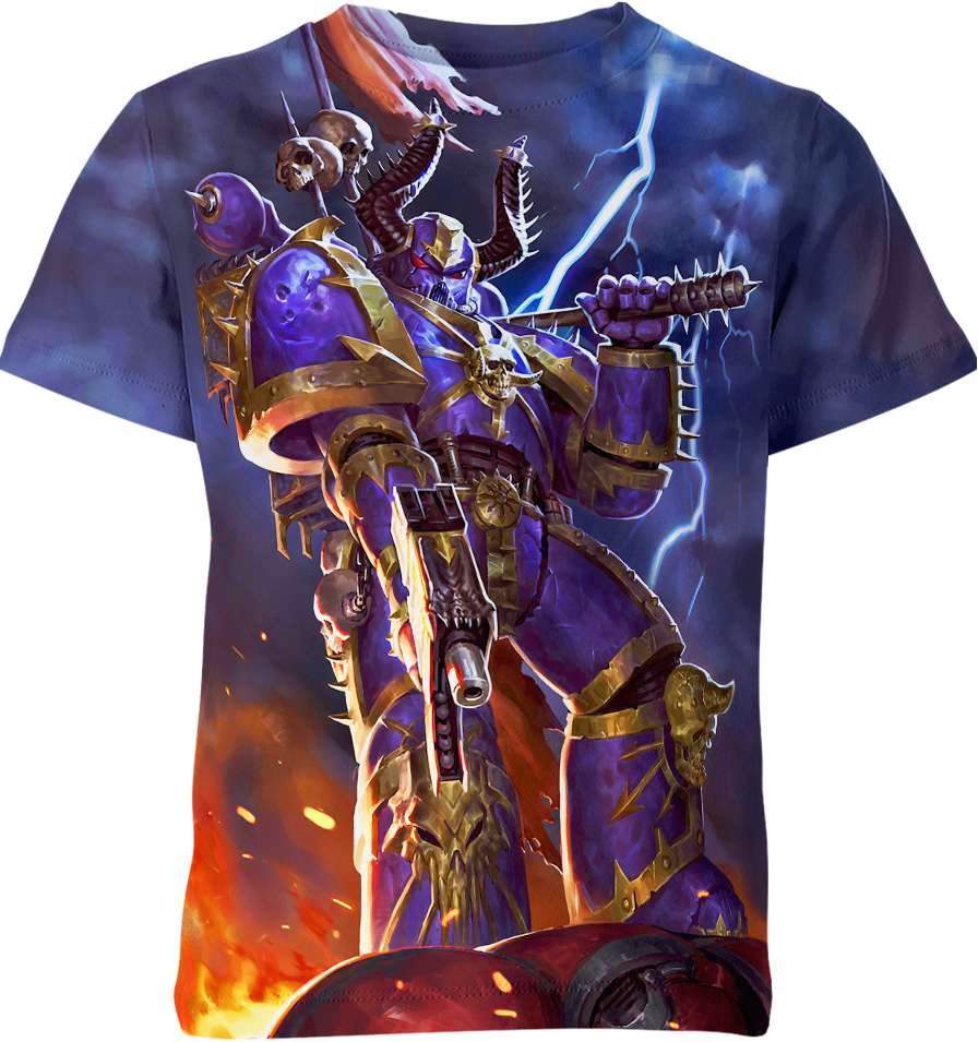 Warhammer 40K Chaos Marine Shirt