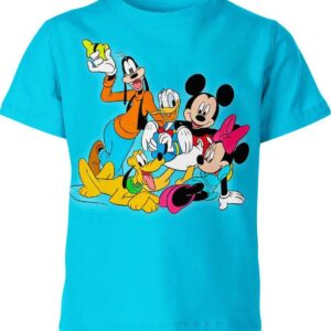 Goofy Pluto Minnie Mickey Donald Shirt
