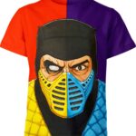 Scorpion X Sub Zero From Mortal Kombat Shirt