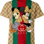 Mickey Mouse X Minnie Mouse X Gucci Shirt