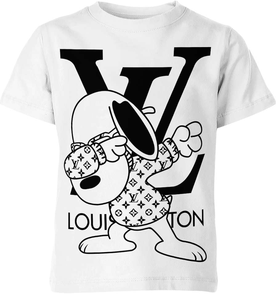 Snoopy X Louis Vuitton Shirt