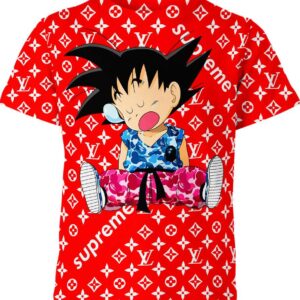 Goku Bape Supreme Shirt