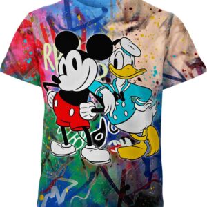 Donald Duck And Mickey Mouse Shirt