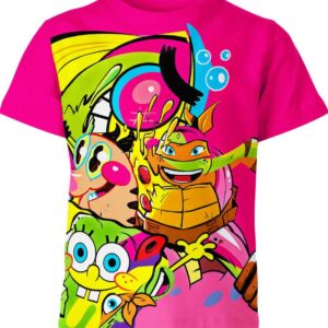 Spongebob Squarepants Tmnt Shirt