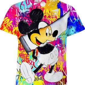 Ripped Mickey Mouse Shirt