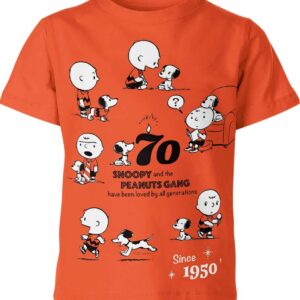 Peanuts Charlie Brown Snoopy Shirt