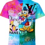 Daisy Duck Donald Duck Gucci Louis Vuitton Shirt