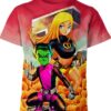 Cyborg And Raven Teen Titans DC Comics Shirt