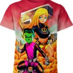 Terra And Beast Boy Teen Titans DC Comics Shirt