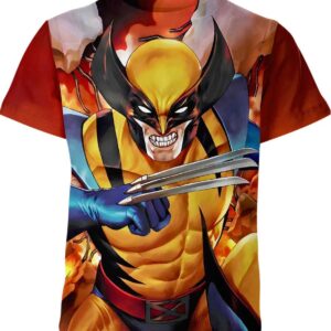 Wolverine X-Men Marvel Comics Shirt