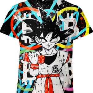 Goku Supreme Louis Vuitton Shirt