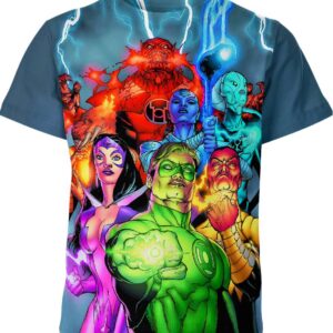 All Colors Lantern DC Comics Shirt