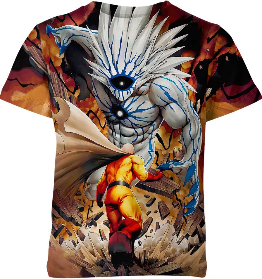 Boros Vs Saitama One Punch Man Shirt