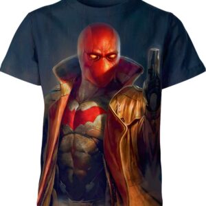 Red Hood Jason Todd DC Comics Shirt