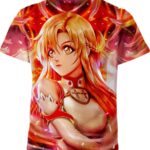 Yuuki Asuna Sword Art Online Shirt