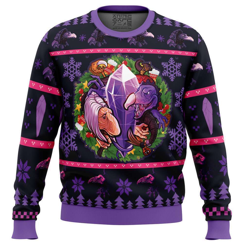 Fantasy Puppet Christmas Dark Crystal Ugly Christmas Sweater