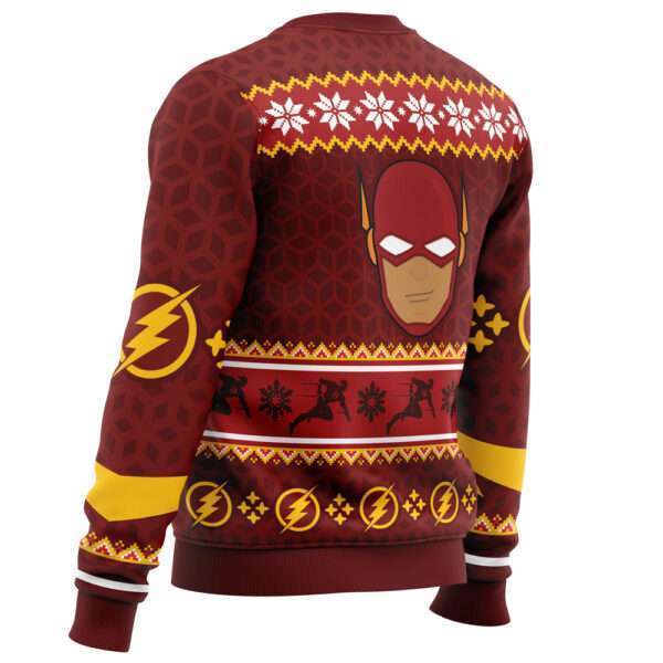 Fast Christmas The Flash DC Comics Ugly Christmas Sweater