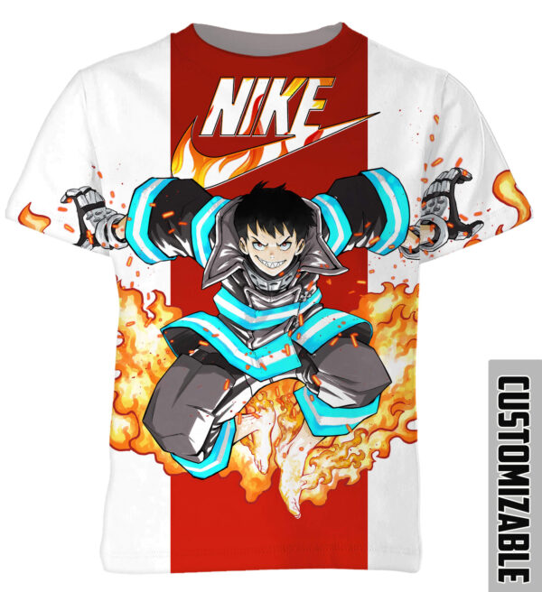 Customized Manga Fire Force Shirt