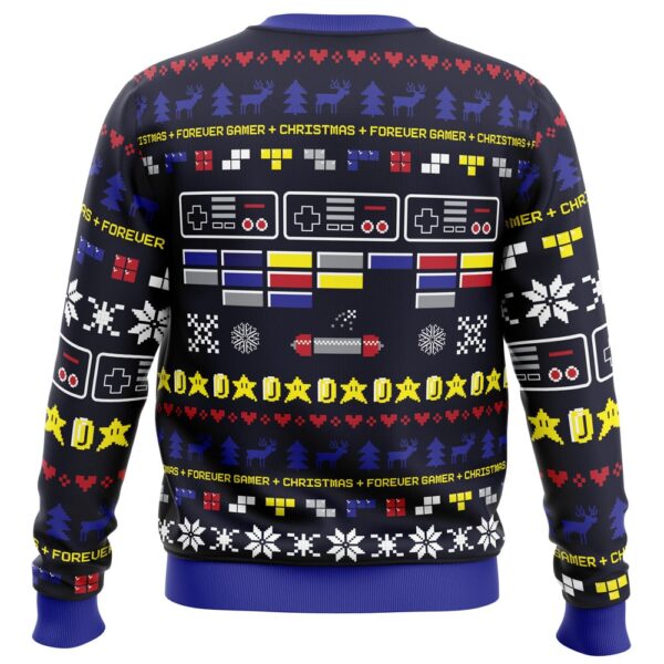 Forever Gamer Christmas Pac-Man Ugly Christmas Sweater