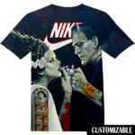 Customized Frankensteins Monster and Bride Love Shirt