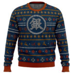 Gintama Gintoki Symbol Ugly Christmas Sweater