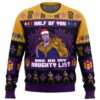 Half Sweater Thanos PC Ugly Christmas Sweater front mockup.jpg