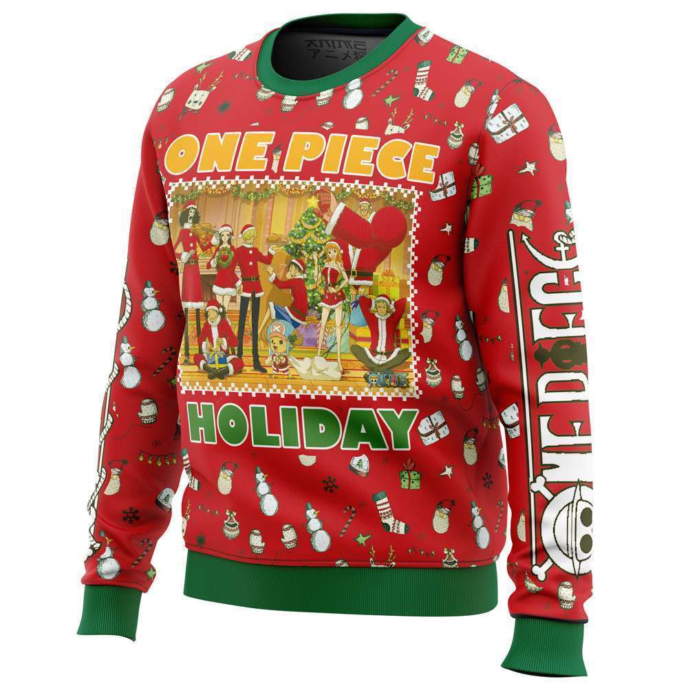 Happy Holidays One Piece Ugly Christmas Sweater