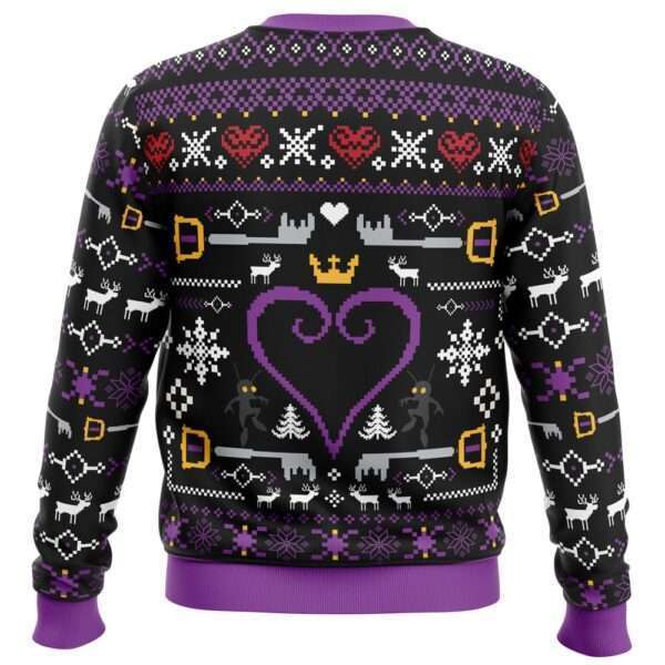 Hearts Kingdom Hearts Ugly Christmas Sweater