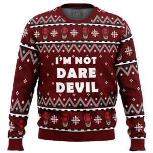 I’m not Daredevil Marvel Ugly Christmas Sweater