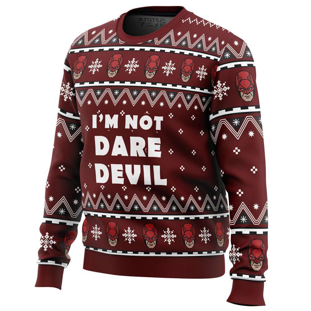 I'm not Daredevil Marvel Ugly Christmas Sweater