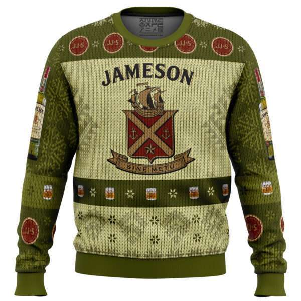 Jameson Irish Whiskey Ugly Christmas Sweater