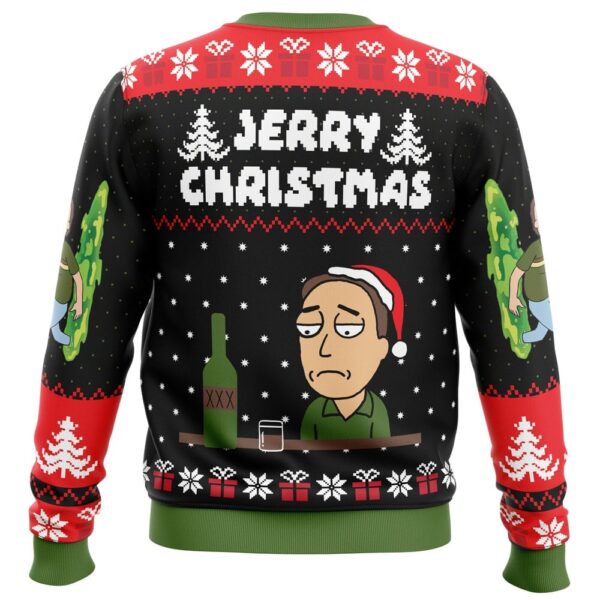 Jerry Christmas Rick and Morty Ugly Christmas Sweater