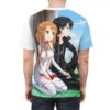 Kirito Kazuto Kirigaya And Yuuki Asuna From Sword Art Online Shirt 6.jpg