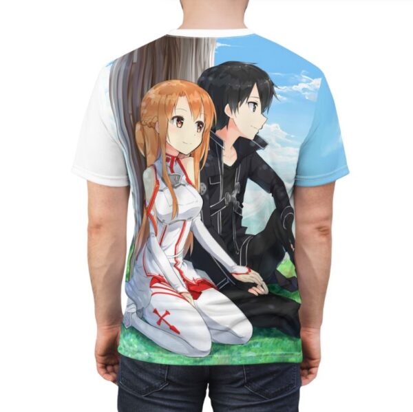 Kirito Kazuto Kirigaya And Yuuki Asuna From Sword Art Online Shirt