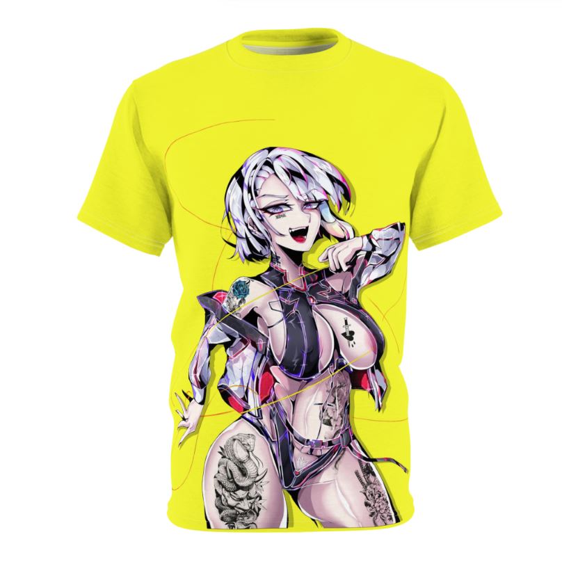 Lucy Edgerunners Ahegao Hentai from Cyberpunk Shirt