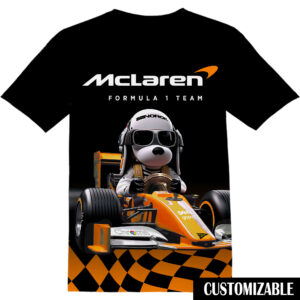 Customized Mclaren F1 Team Snoopy Dog Shirt QDH