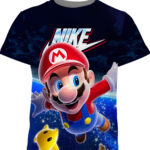 Customized Gaming Flying Mario Shirt