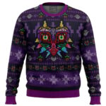 Majoras Mask Seamless Pattern Legend of Zelda Ugly Christmas Sweater
