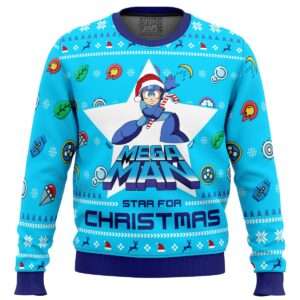 Mega Man Mega Christmas Ugly Christmas Sweater