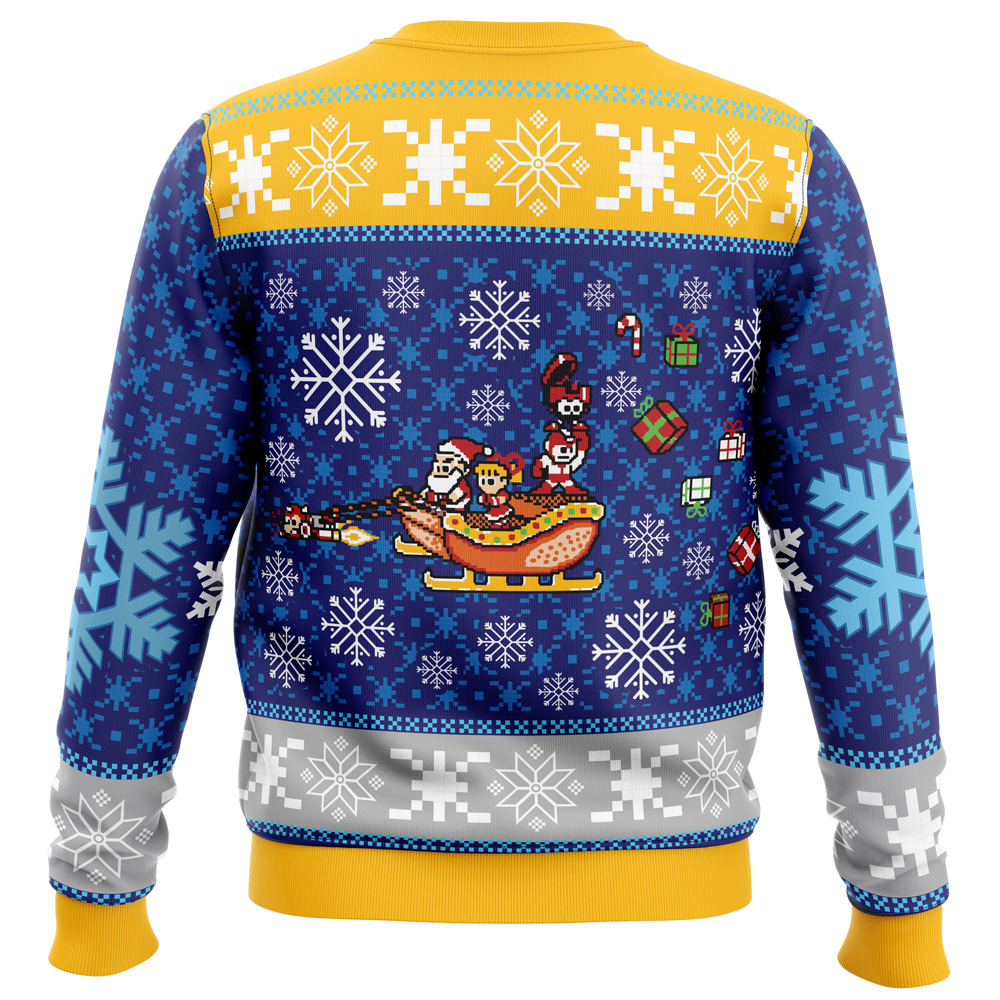 Mega Merry Christmas Mega Man Ugly Christmas Sweater