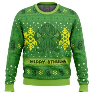 Merry Cthulhu Ugly Christmas Sweater