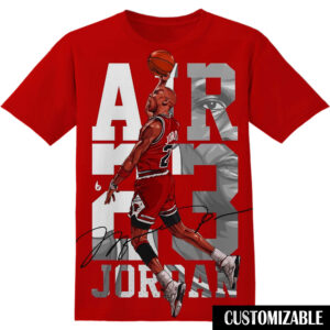 Customized NBA Michael Jordan MJ Shirt