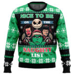 Naughty List Club Pop Culture Ugly Christmas Sweater