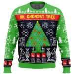 Oh, Chemist Tree Science Ugly Christmas Sweater